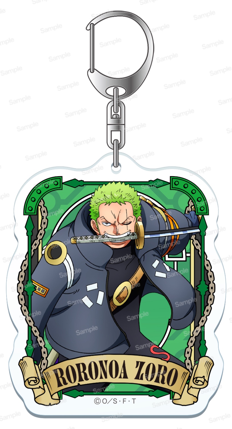 ワンピース アルティメットクルー第 9 弾 アクリルキーホルダー ゾロ