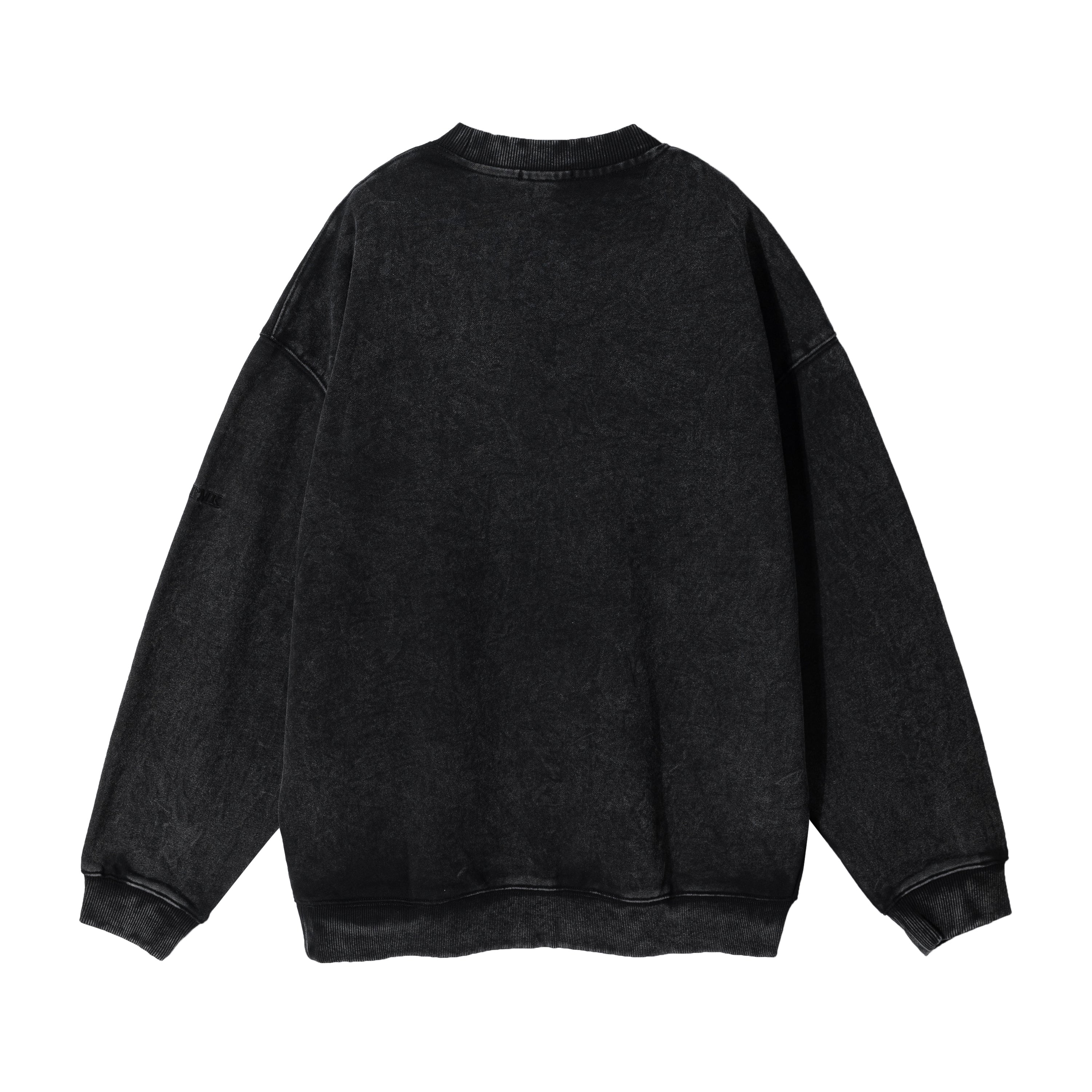 BTMK CREWNECK SWEAT washed XS211
