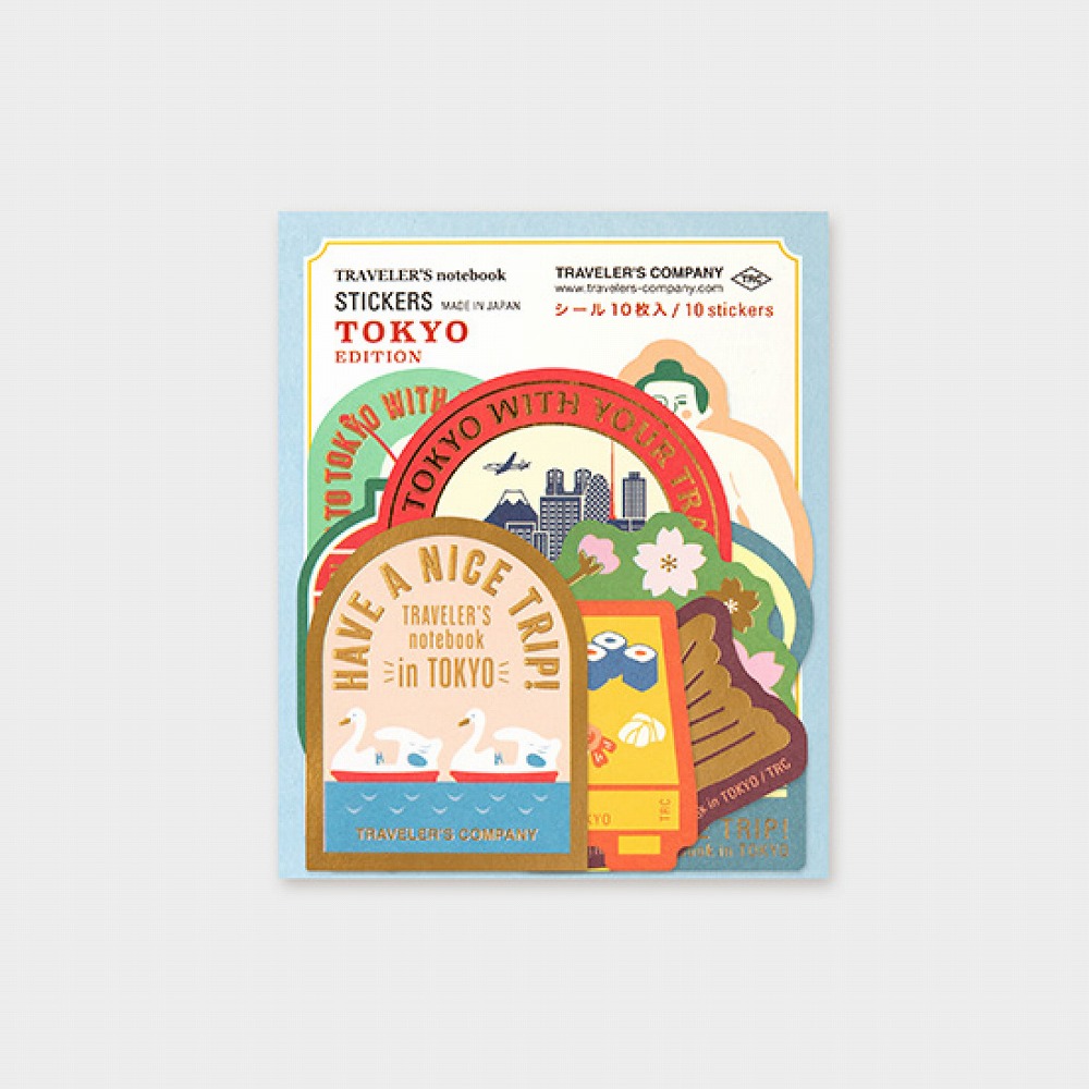 東京の名所や日常をデザインした「トラベラーズノートTOKYO EDITION