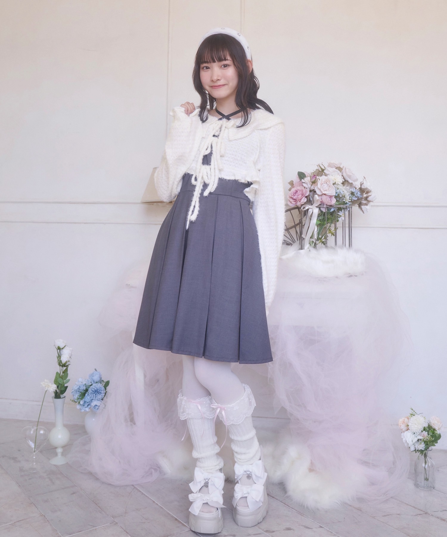 バイカラーフリルセットアップ – BUNNY APARTMENT