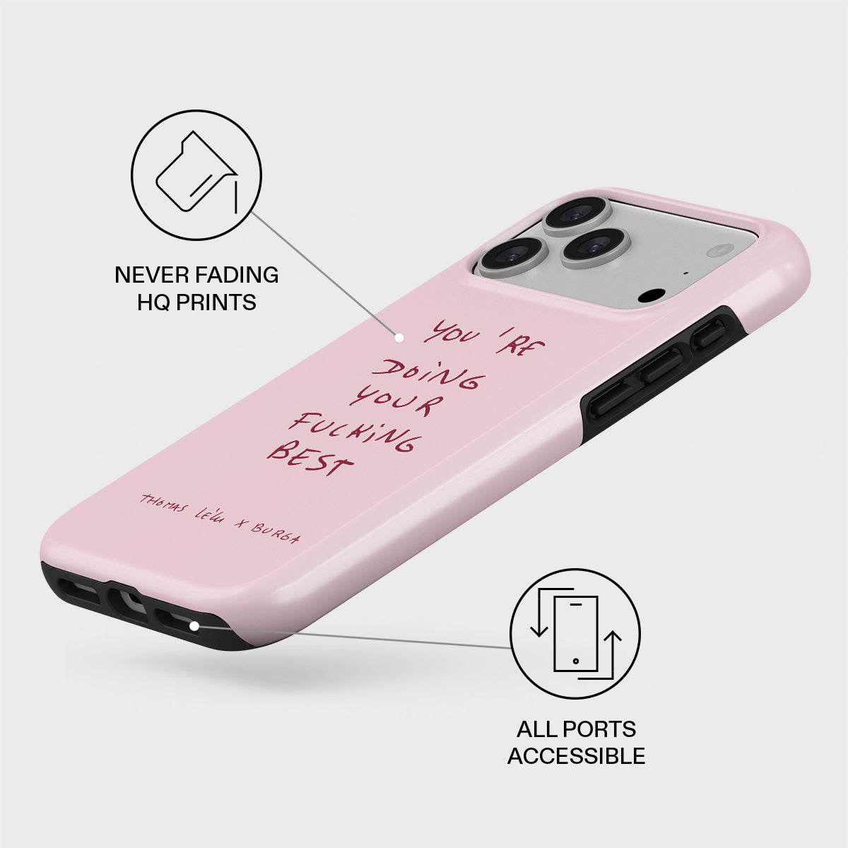 Your Best - iPhone 17 Pro Max Case | BURGA