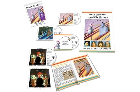 BLACK SABBATHの1976年作品「TECHNICAL ECSTASY」のスーパー