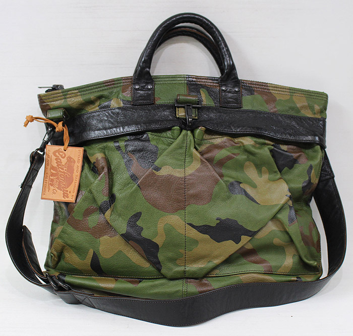 レインボーカントリー ALL LEATHER HELMET BAG / オールレザー