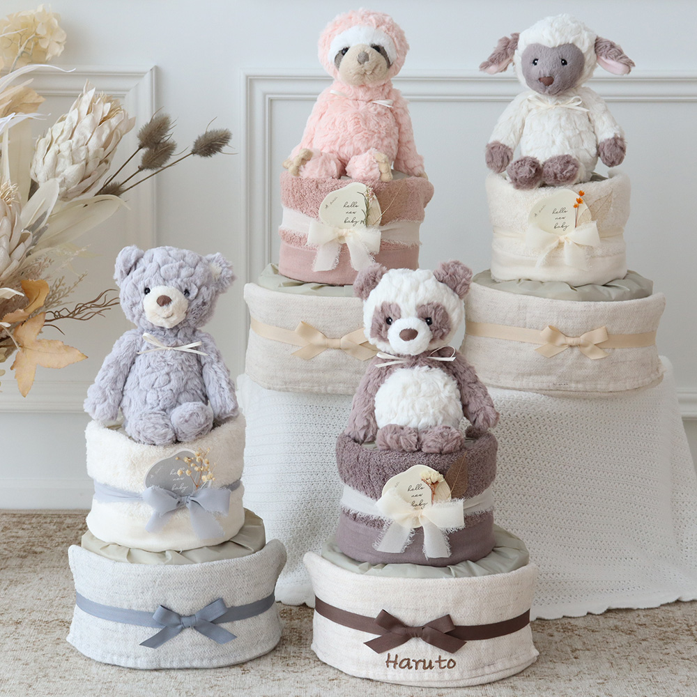 おむつケーキ】My favorite day メリーマイヤー(Mary Meyer)タオル