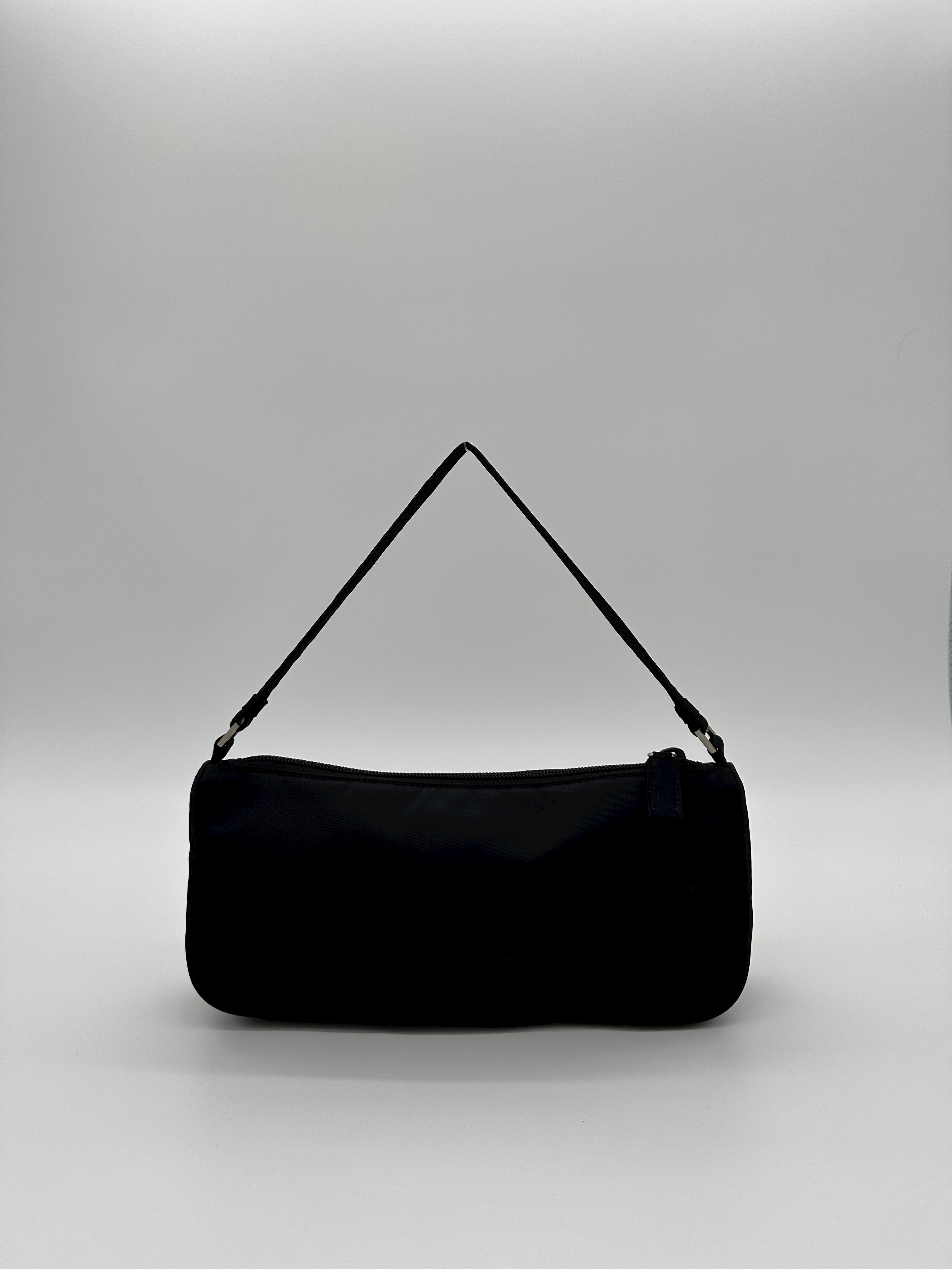 Vintage Black Prada Shoulder Bag | Luxury Designer Handbags Dublin