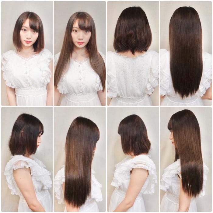 エクステでボブからロングに変身！超自然に馴染む付け方・本数・値段は