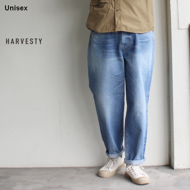 HARVESTY ビッグデニム BIG DENIM A11703 （USED BLUE） - C.COUNTLY