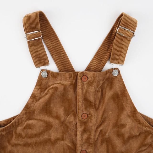 コーデュロイオーバーオール Corduroy Overalls （MOCHA BROWN） - C