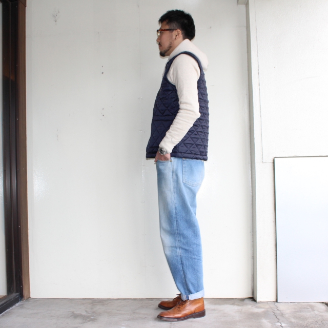 BEAVER of BOLTON キルティングベスト （DARK NAVY） - C.COUNTLY