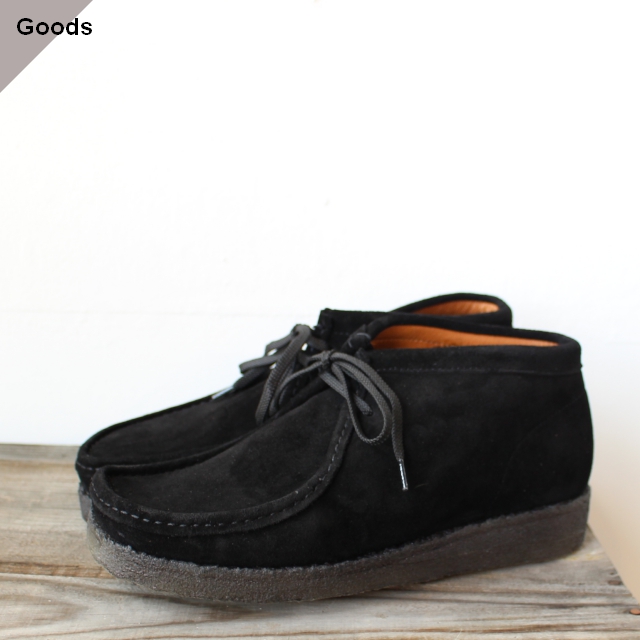 Padmore&Barnes Original Boots ワラビーブーツ P404 ブラック - C