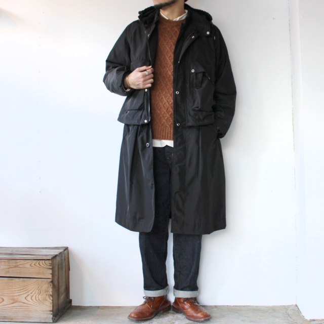 HAVERSACK 先染めオックス3WAYコート 472029 Black - C.COUNTLY【シー