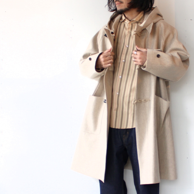 HAVERSACK ヴィンテージメルトンダッフルコート 472234 (Top Beige