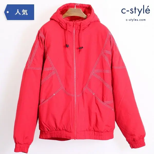 Supreme 18AW Zig Zag Stitch Puffy Jacket sizeL ザグザク ステッチ