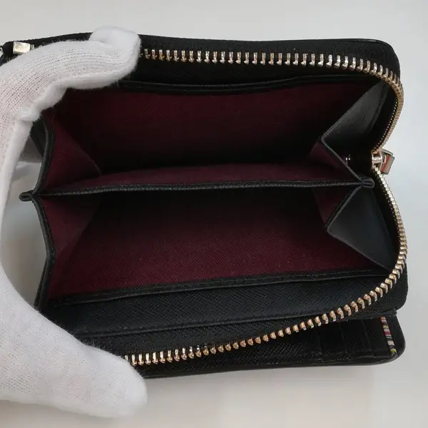 Paul Smith ポールスミス ジップストローグレイン2 二つ折り財布