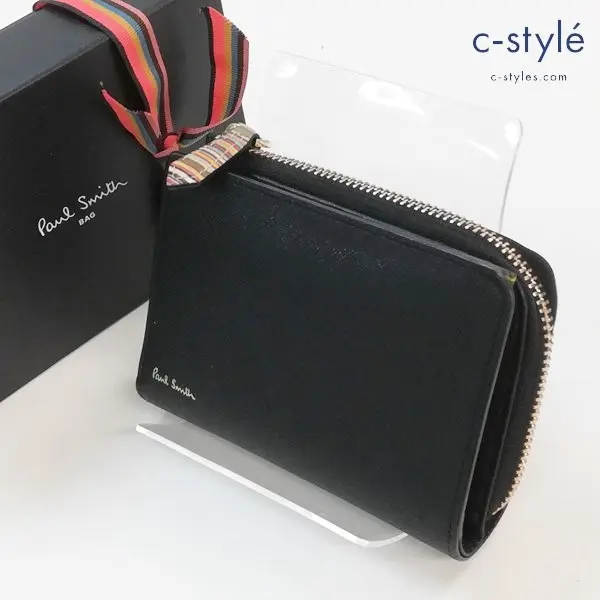 Paul Smith ポールスミス ジップストローグレイン2 二つ折り財布
