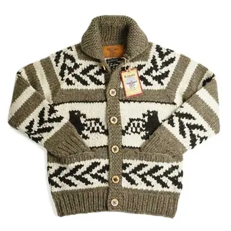 買取価格5,600円】kanata(カナタ) カウチンセーター 6プライウール