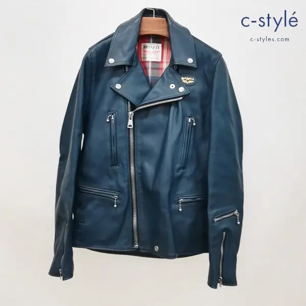 Lewis Leathers × HYSTERIC GLAMOUR AVIAKIT レザーライダース