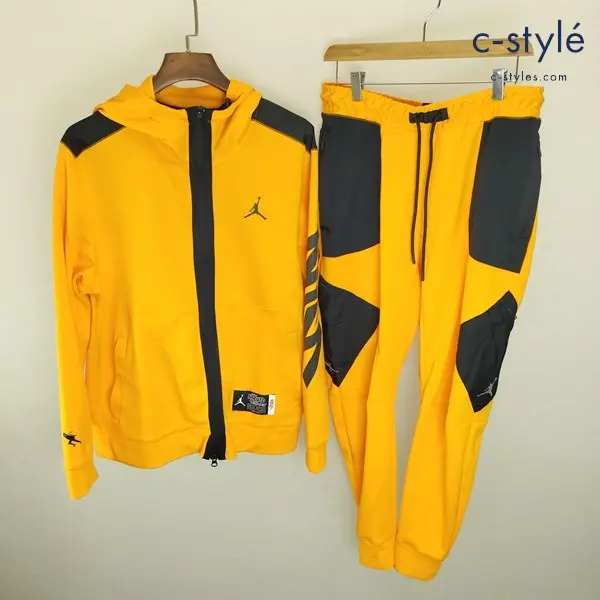 JORDAN×Zion ジョーダン×ザイオン セットアップ XL オレンジ×ブラック