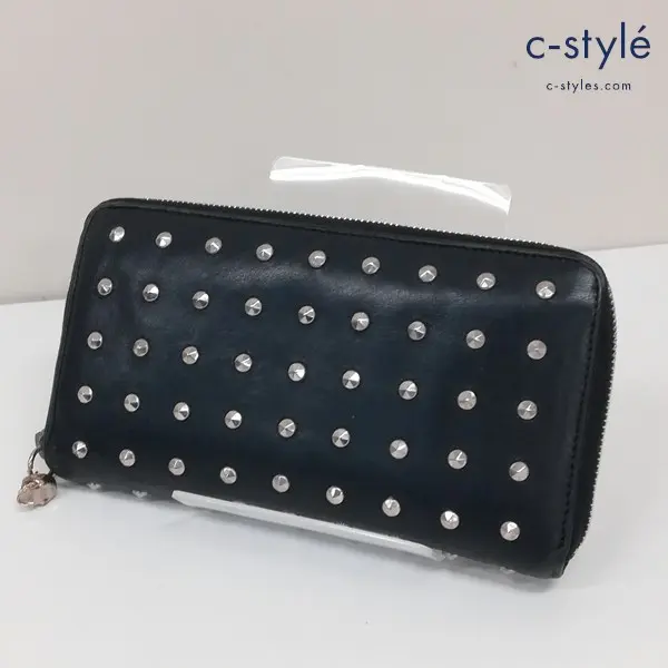 ALEXANDER McQUEEN アレキサンダーマックイーン 長財布 ブラック