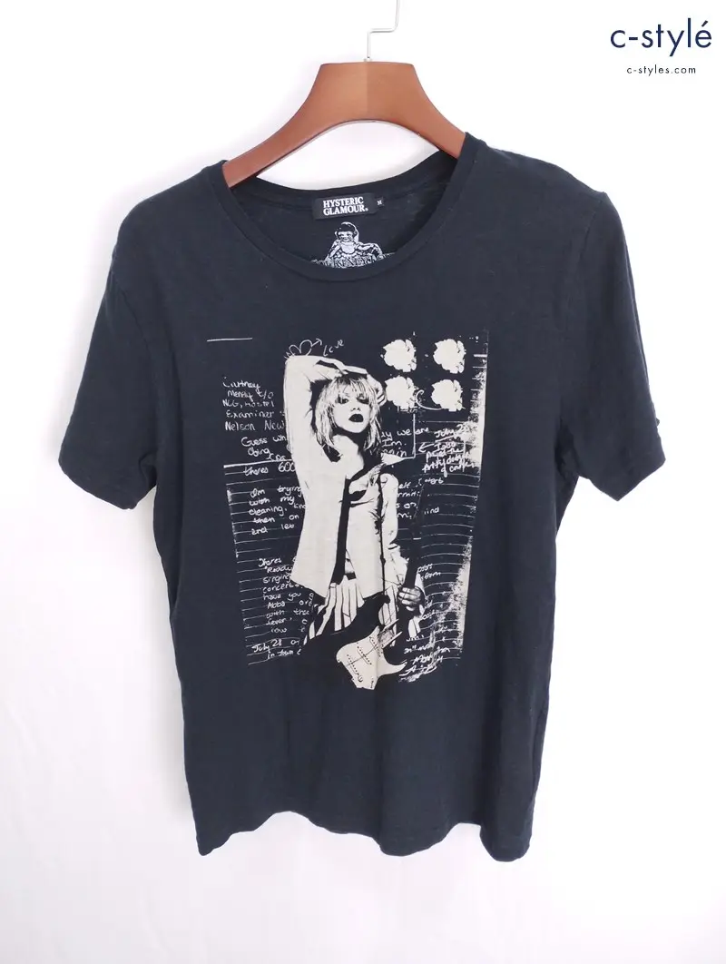 HYSTERIC GLAMOUR ヒステリックグラマー 半袖Tシャツ M ブラック