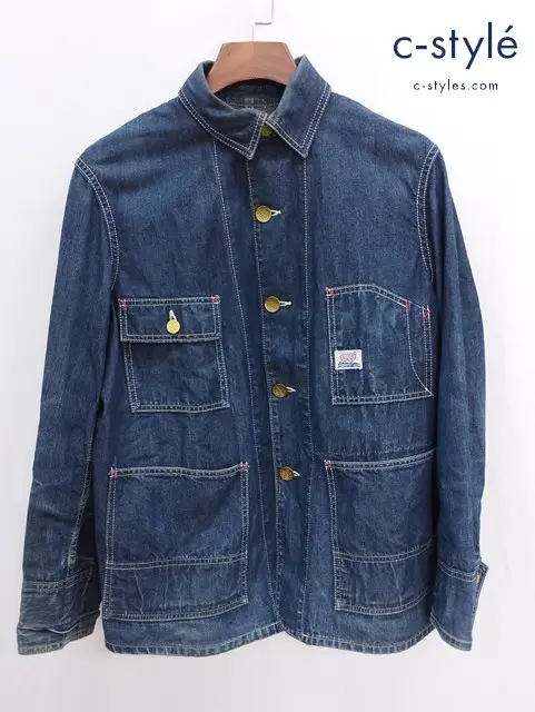 JOE McCOY x 8 HOURS UNION カバーオール 36 インディゴ CATTLE DRIVE