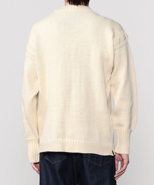 Le Tricoteur | トラディショナル ウールガンジーセーター UNISEX