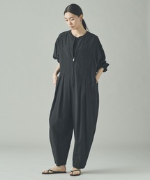 Curensology(カレンソロジー)/コットンレースオールインワン（つなぎ