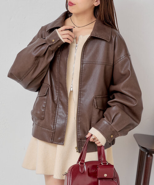 Chico（チコ）の「【SNS総再生回数300万回突破！】フェイクレザー