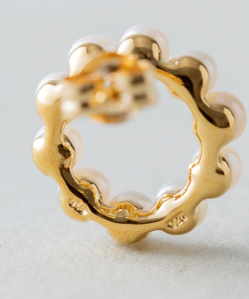 ete（エテ）の「○サークル パール ピアス（ピアス（両耳用））」 - WEAR