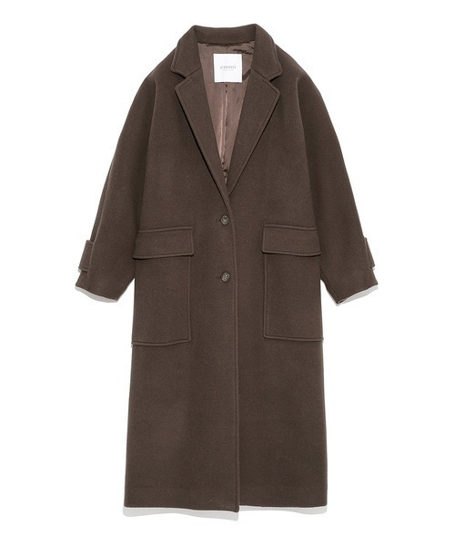 emmi（エミ）の「【emmi atelier】リサイクルウールロングコート