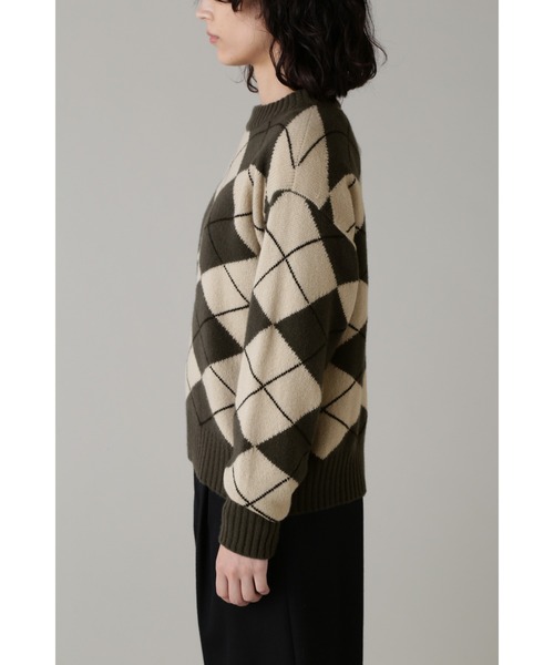 MARGARET HOWELL（マーガレットハウエル）の「MERINO CASHMERE ARGYLE