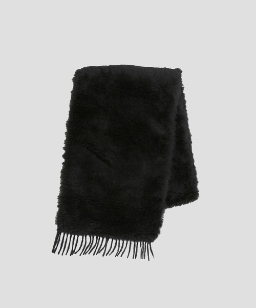 MARKAWARE / マーカウェア】ALPACA TEDDY BEAR CLOTH STOLE / アルパカ