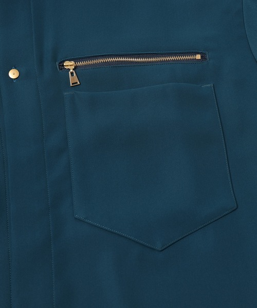 CULLNI（クルニ）の「23-AW-007 Bi Color Doule Pocket Shirt（シャツ