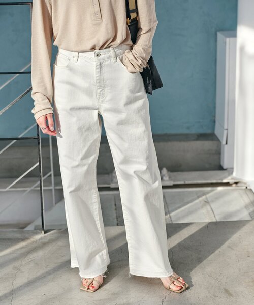 セール】≪追加2≫5 1/2 LOOSE-STRAIGHT DENIM（デニムパンツ）｜Spick