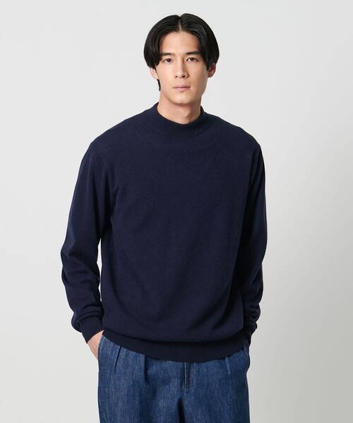 セール】ウール カシミヤ シルク モックネック ニット（ニット