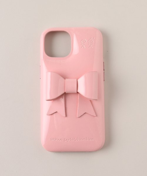 Urban Sophistication】 The Puffer Case Bow：iPhoneケース15（その他