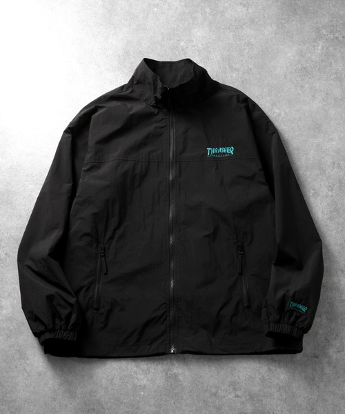 セール】【THRASHER/スラッシャー】総柄 裏付き ナイロンジャケット