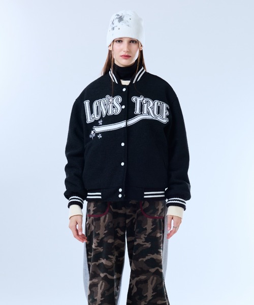 LUVISTRUE（ラヴイズトゥルー）の「FS LUV VARSITY JACKET（スタジャン