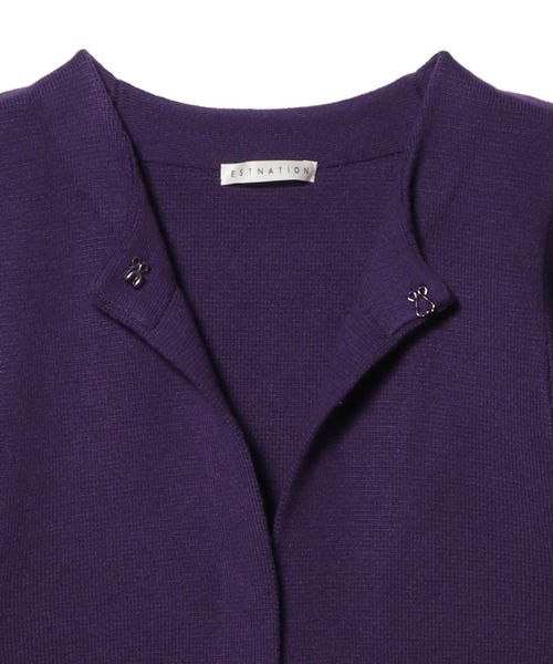ESTNATION（エストネーション）の「ESTNATION / ファーポケットニット