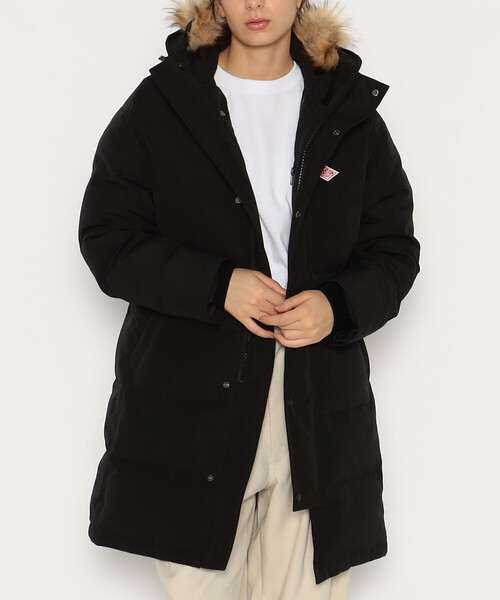 WOMEN'S FAUX FUR HOODED DOWN COAT（ダウンジャケット/コート