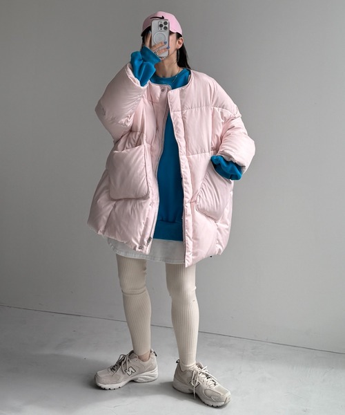 wee9s（ウィークス）の「【選べるポケット】perfect silhouette down