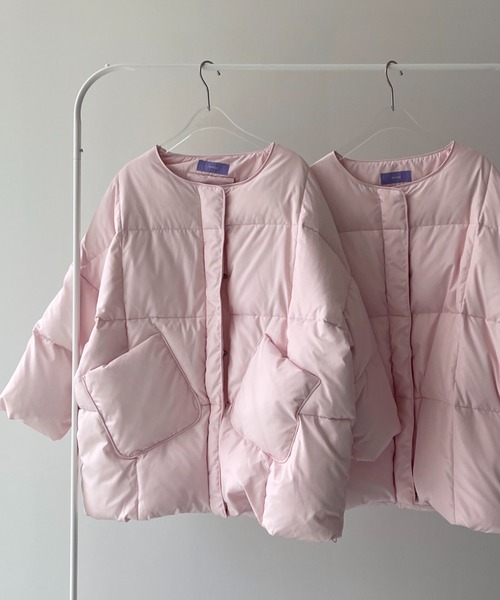 wee9s（ウィークス）の「【選べるポケット】perfect silhouette down