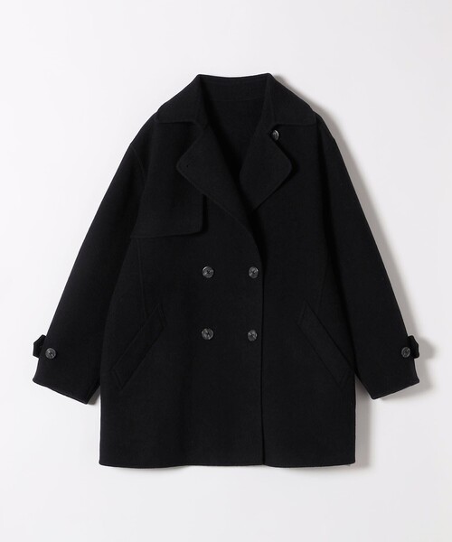 セール】quaranciel: リバー ジャケット Pコート（ピーコート