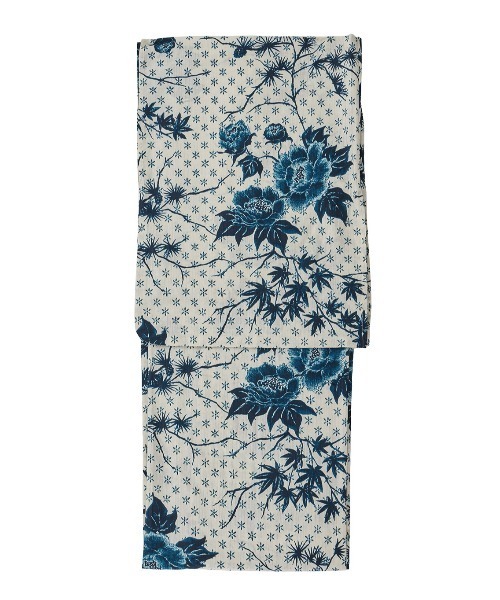 セール】KEITAMARUYAMA × Ameri IVORY FLOWER YUKATA（浴衣）｜Ameri