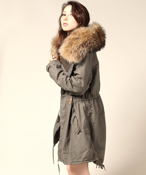 goa（ゴア）の「ラクーンファー付モッズコート（モッズコート）」 - WEAR