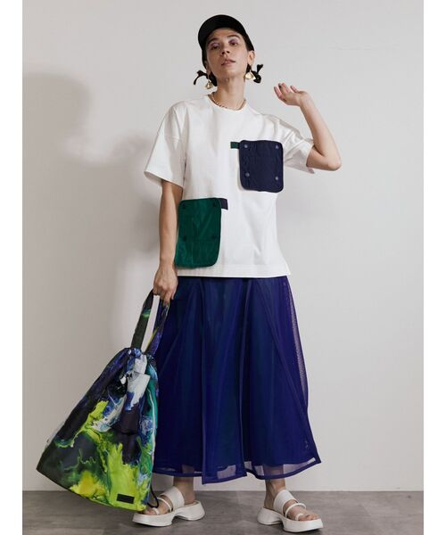 UN3D.（アンスリード）の「リボーンドローストリングバッグ（トート