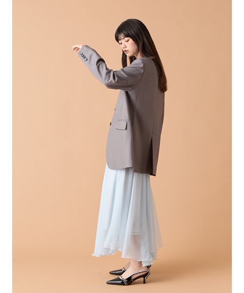 セール】【WEB限定00サイズ】バリエーションオーバージャケット