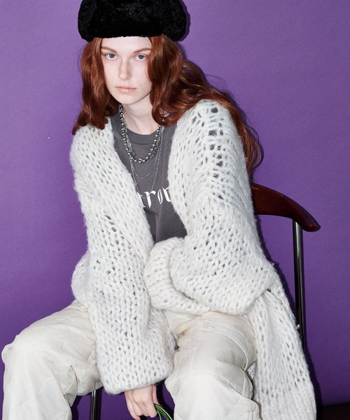 MAISON SPECIAL（メゾンスペシャル）の「モヘアハンドニット