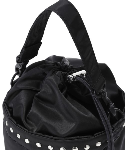 PORTER（ポーター）の「【MACKINTOSH×PORTER】STUDS BUCKET BAG MINI