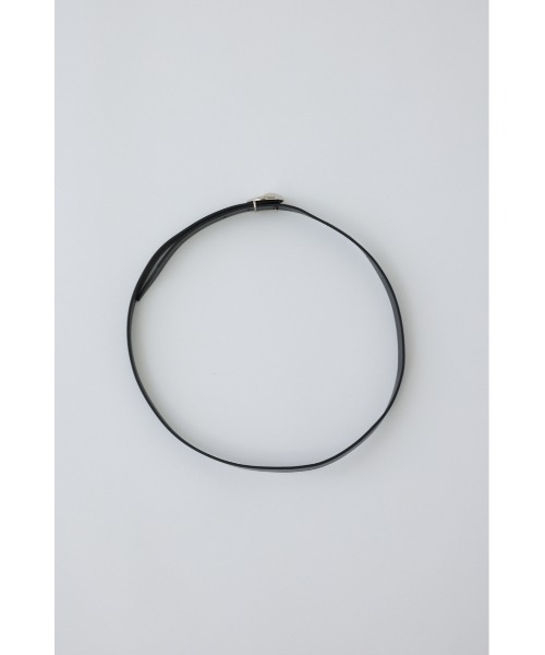 Stone motif leather belt ストーンモチーフレザーベルト（ベルト